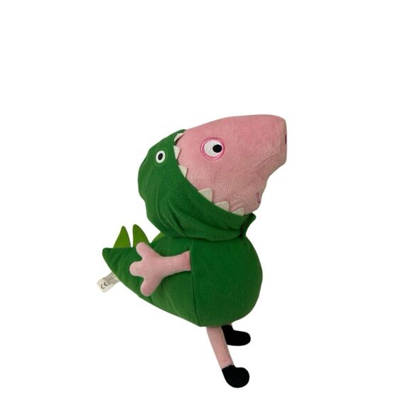 Peppa pig plush in dinosaur costume stuffed animal 2003 - Picture 1 of 5
